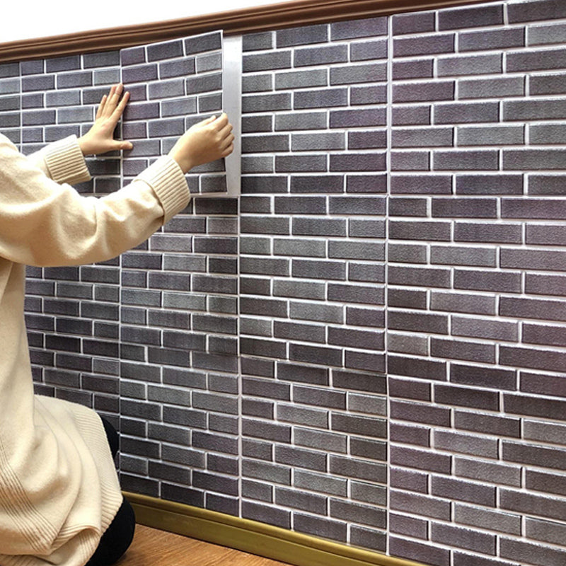3D Plastic Backsplash Panels Industrial Waterproof Wall Paneling Clearhalo 'Flooring 'Home Improvement' 'home_improvement' 'home_improvement_wall_paneling' 'Wall Paneling' 'wall_paneling' 'Walls & Ceilings' Walls and Ceiling' 7468115