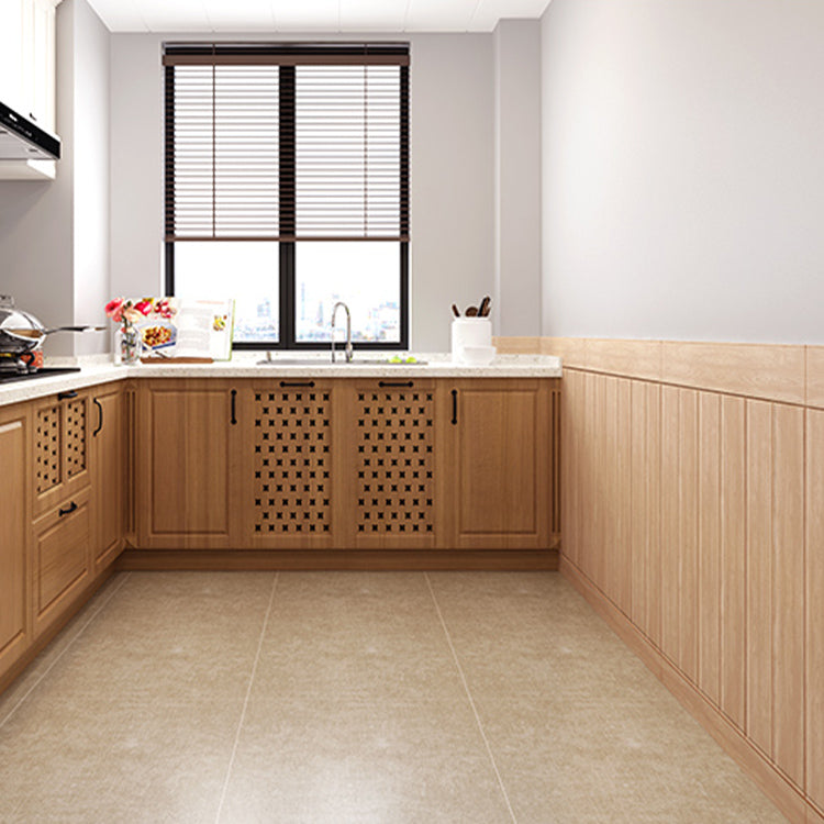 Waterproof Backsplash Panels Modern Simple Plastic Backsplash Panels Yellow 3-Piece Set Clearhalo 'Flooring 'Home Improvement' 'home_improvement' 'home_improvement_wall_paneling' 'Wall Paneling' 'wall_paneling' 'Walls & Ceilings' Walls and Ceiling' 7468135