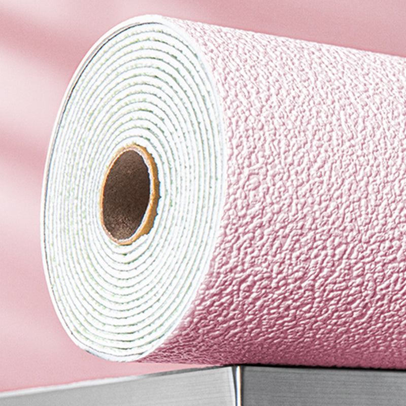 Basic Plain Wall Panel Peel and Press 3D Embossed Wall Paneling Pink 33' (10m) 3D Embossed Clearhalo 'Flooring 'Home Improvement' 'home_improvement' 'home_improvement_wall_paneling' 'Wall Paneling' 'wall_paneling' 'Walls & Ceilings' Walls and Ceiling' 7468190