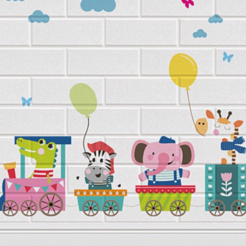 Plastic Backsplash Panels Contemporary Peel and Stick Wall Paneling Clearhalo 'Flooring 'Home Improvement' 'home_improvement' 'home_improvement_wall_paneling' 'Wall Paneling' 'wall_paneling' 'Walls & Ceilings' Walls and Ceiling' 7468203