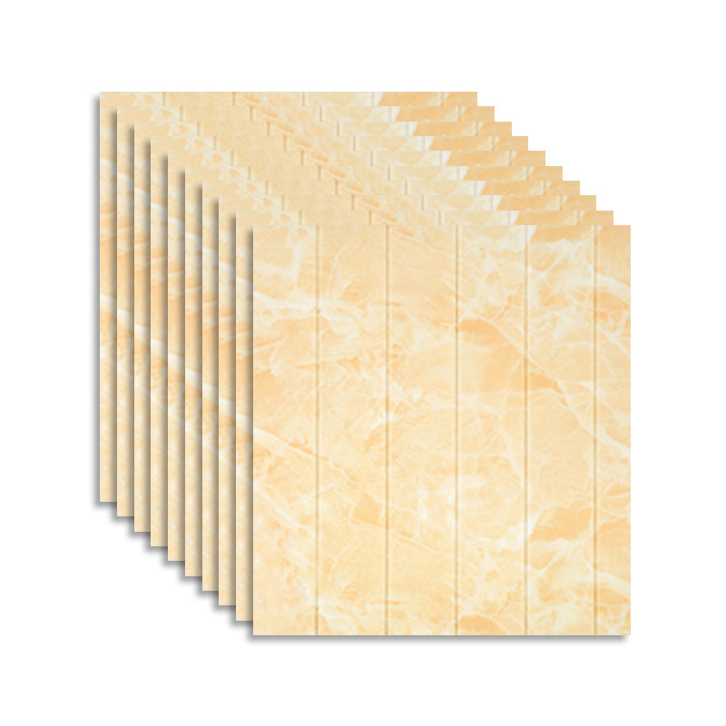 Peel and Stick Backsplash Panels Plastic Contemporary Backsplash Panels Ginger Clearhalo 'Flooring 'Home Improvement' 'home_improvement' 'home_improvement_wall_paneling' 'Wall Paneling' 'wall_paneling' 'Walls & Ceilings' Walls and Ceiling' 7468254