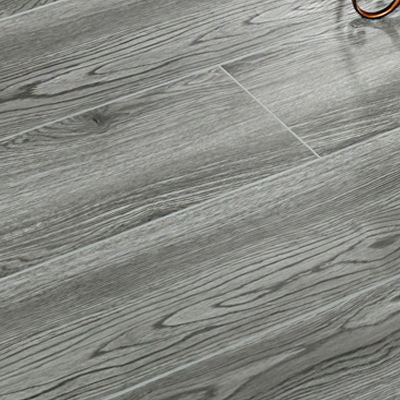 Traditional Flooring Planks Solid Wood Wire Brushed Click-Locking Wood Tile Set Grey Clearhalo 'Flooring 'Hardwood Flooring' 'hardwood_flooring' 'Home Improvement' 'home_improvement' 'home_improvement_hardwood_flooring' Walls and Ceiling' 7469466