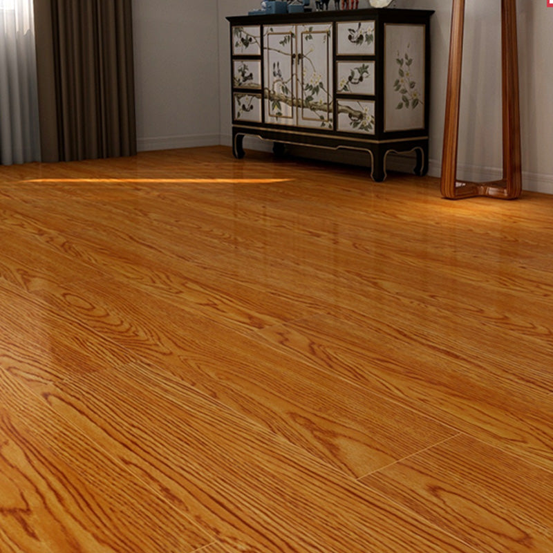 Traditional Flooring Planks Solid Wood Wire Brushed Click-Locking Wood Tile Set Clearhalo 'Flooring 'Hardwood Flooring' 'hardwood_flooring' 'Home Improvement' 'home_improvement' 'home_improvement_hardwood_flooring' Walls and Ceiling' 7469467