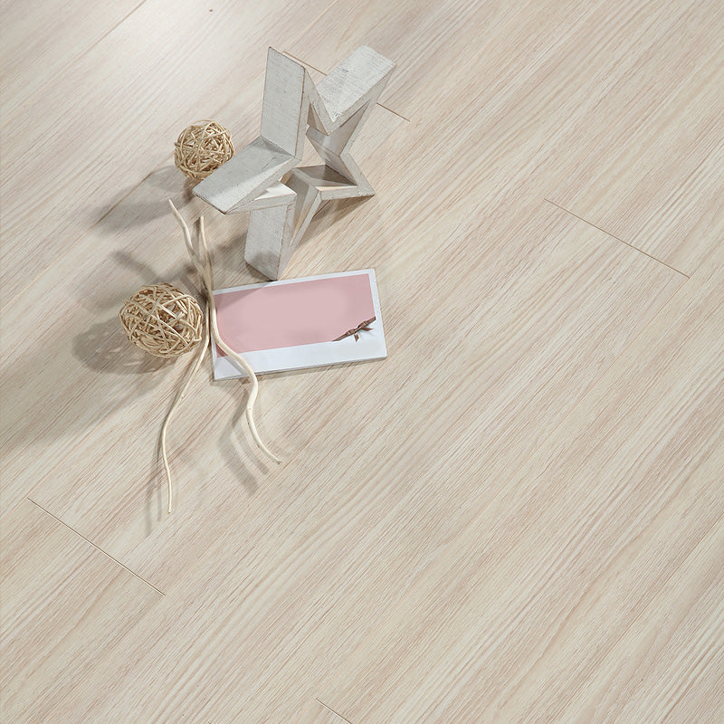 Traditional Flooring Planks Solid Wood Wire Brushed Click-Locking Wood Tile Set Beige Clearhalo 'Flooring 'Hardwood Flooring' 'hardwood_flooring' 'Home Improvement' 'home_improvement' 'home_improvement_hardwood_flooring' Walls and Ceiling' 7469473