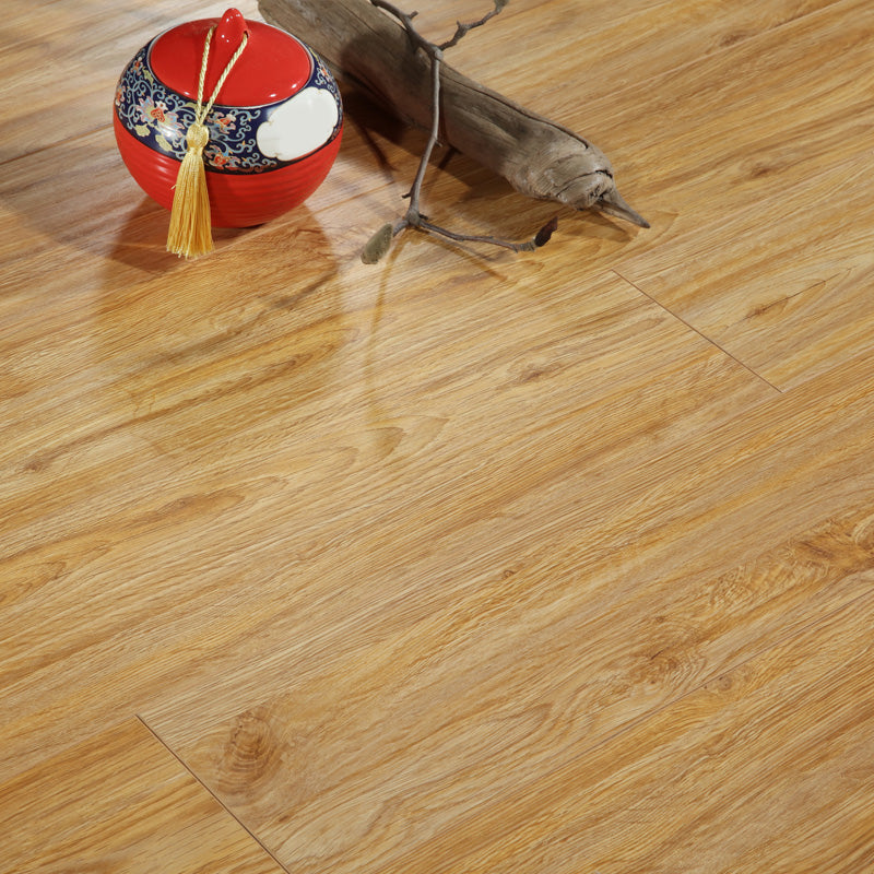 Traditional Flooring Planks Solid Wood Wire Brushed Click-Locking Wood Tile Set Natural Clearhalo 'Flooring 'Hardwood Flooring' 'hardwood_flooring' 'Home Improvement' 'home_improvement' 'home_improvement_hardwood_flooring' Walls and Ceiling' 7469484