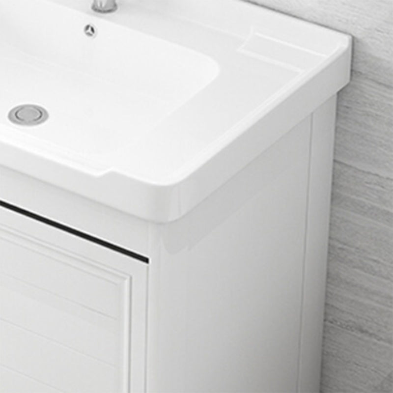 Modern Bathroom Sink Vanity Freestanding Single-Sink Bathroom Vanity Set Clearhalo 'Bathroom Remodel & Bathroom Fixtures' 'Bathroom Vanities' 'bathroom_vanities' 'Home Improvement' 'home_improvement' 'home_improvement_bathroom_vanities' 7470748