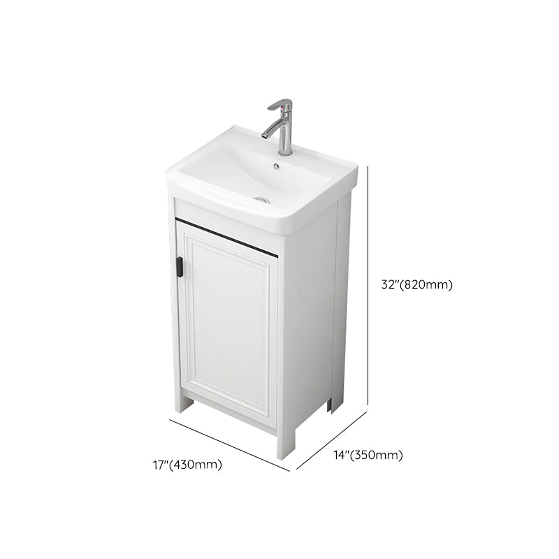 Modern Bathroom Sink Vanity Freestanding Single-Sink Bathroom Vanity Set Clearhalo 'Bathroom Remodel & Bathroom Fixtures' 'Bathroom Vanities' 'bathroom_vanities' 'Home Improvement' 'home_improvement' 'home_improvement_bathroom_vanities' 7470773