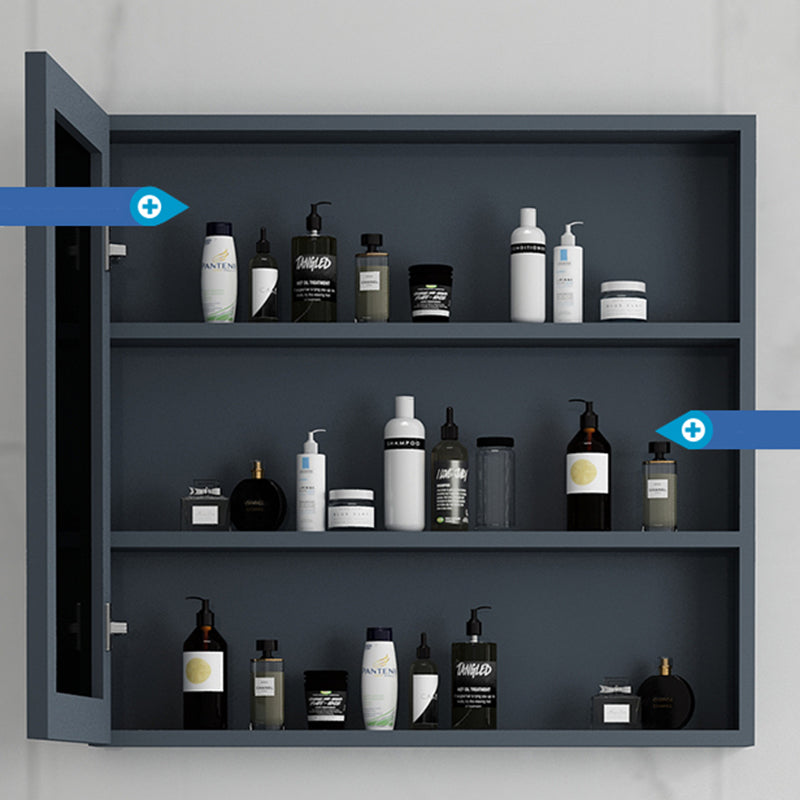 Single Blue Freestanding Bathroom Vanity Modern Metal Base Bath Vanity Clearhalo 'Bathroom Remodel & Bathroom Fixtures' 'Bathroom Vanities' 'bathroom_vanities' 'Home Improvement' 'home_improvement' 'home_improvement_bathroom_vanities' 7470804