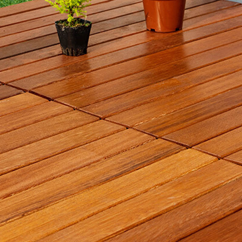 Wood Patio Flooring Tiles Outdoor Interlocking Decking Tiles with ...