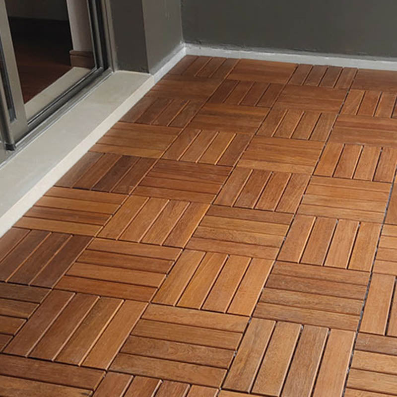 Wood Patio Flooring Tiles Interlocking Waterproof Patio Flooring Tiles Clearhalo 'Home Improvement' 'home_improvement' 'home_improvement_outdoor_deck_tiles_planks' 'Outdoor Deck Tiles & Planks' 'Outdoor Flooring & Tile' 'Outdoor Remodel' 'outdoor_deck_tiles_planks' 7481028