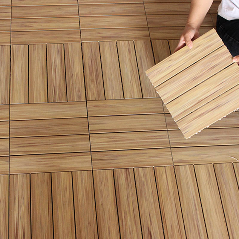 Interlocking Patio Flooring Tiles Composite Patio Flooring Tiles with Slip Resistant Clearhalo 'Home Improvement' 'home_improvement' 'home_improvement_outdoor_deck_tiles_planks' 'Outdoor Deck Tiles & Planks' 'Outdoor Flooring & Tile' 'Outdoor Remodel' 'outdoor_deck_tiles_planks' 7481043