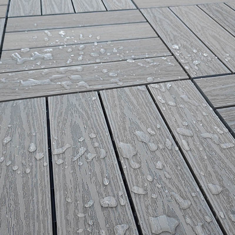 Interlocking Patio Flooring Tiles Composite Patio Flooring Tiles with Slip Resistant Clearhalo 'Home Improvement' 'home_improvement' 'home_improvement_outdoor_deck_tiles_planks' 'Outdoor Deck Tiles & Planks' 'Outdoor Flooring & Tile' 'Outdoor Remodel' 'outdoor_deck_tiles_planks' 7481047