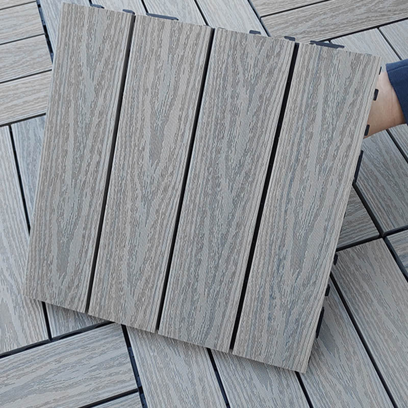 Outdoor Deck Flooring Tiles Composite Waterproof Patio Flooring Tiles Clearhalo 'Home Improvement' 'home_improvement' 'home_improvement_outdoor_deck_tiles_planks' 'Outdoor Deck Tiles & Planks' 'Outdoor Flooring & Tile' 'Outdoor Remodel' 'outdoor_deck_tiles_planks' 7481058