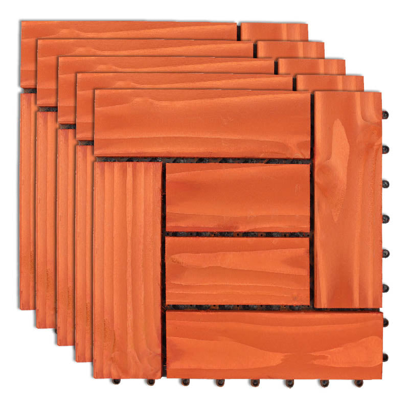 Interlocking Patio Flooring Tiles Solid Wood Patio Flooring Tiles Orange Transformation Clearhalo 'Home Improvement' 'home_improvement' 'home_improvement_outdoor_deck_tiles_planks' 'Outdoor Deck Tiles & Planks' 'Outdoor Flooring & Tile' 'Outdoor Remodel' 'outdoor_deck_tiles_planks' 7481113