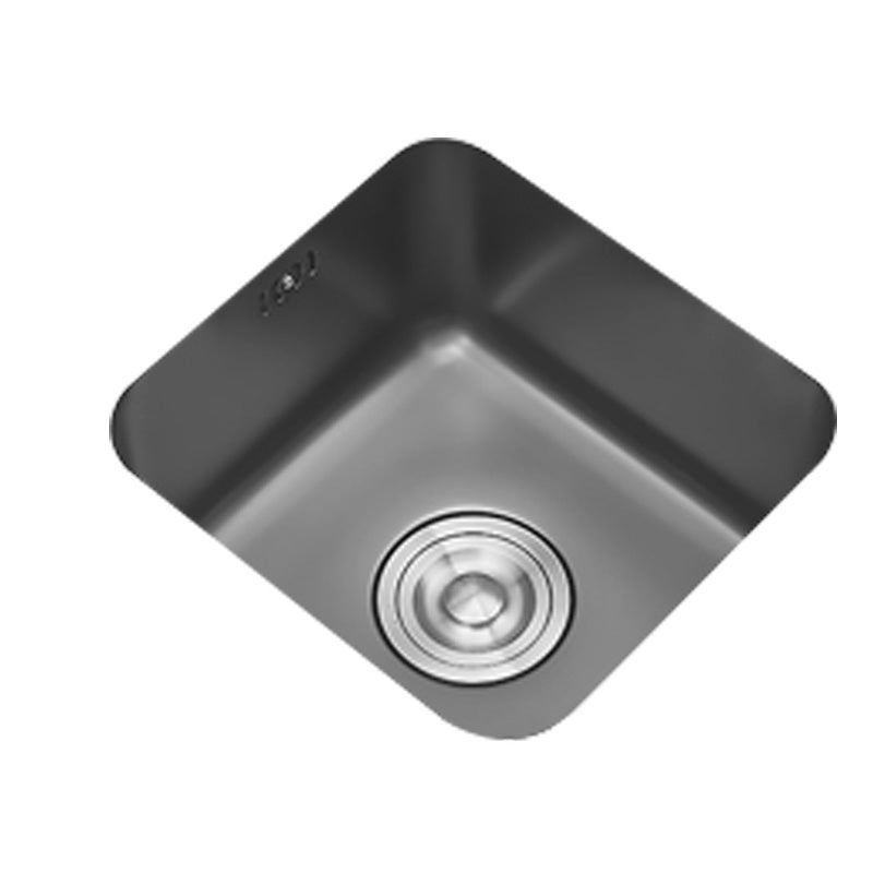 Square Stainless Steel Kitchen Sink Single Bowl Sink with Drain Strainer Kit Clearhalo 'Home Improvement' 'home_improvement' 'home_improvement_kitchen_sinks' 'Kitchen Remodel & Kitchen Fixtures' 'Kitchen Sinks & Faucet Components' 'Kitchen Sinks' 'kitchen_sinks' 7481951