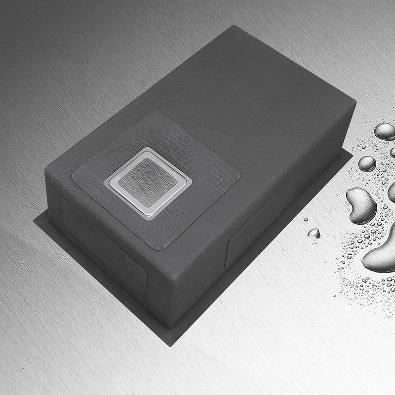 Stainless Steel Kitchen Sink Single Bowl Sink with Soap Dispenser Clearhalo 'Home Improvement' 'home_improvement' 'home_improvement_kitchen_sinks' 'Kitchen Remodel & Kitchen Fixtures' 'Kitchen Sinks & Faucet Components' 'Kitchen Sinks' 'kitchen_sinks' 7482028