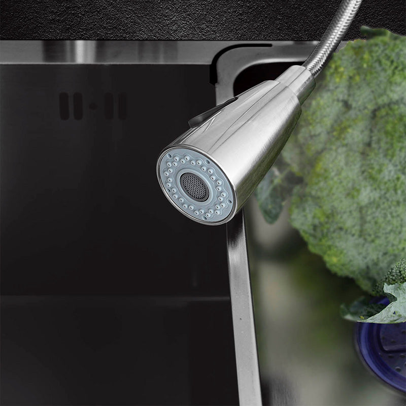 Stainless Steel Kitchen Sink Single Bowl Sink with Soap Dispenser Clearhalo 'Home Improvement' 'home_improvement' 'home_improvement_kitchen_sinks' 'Kitchen Remodel & Kitchen Fixtures' 'Kitchen Sinks & Faucet Components' 'Kitchen Sinks' 'kitchen_sinks' 7482032