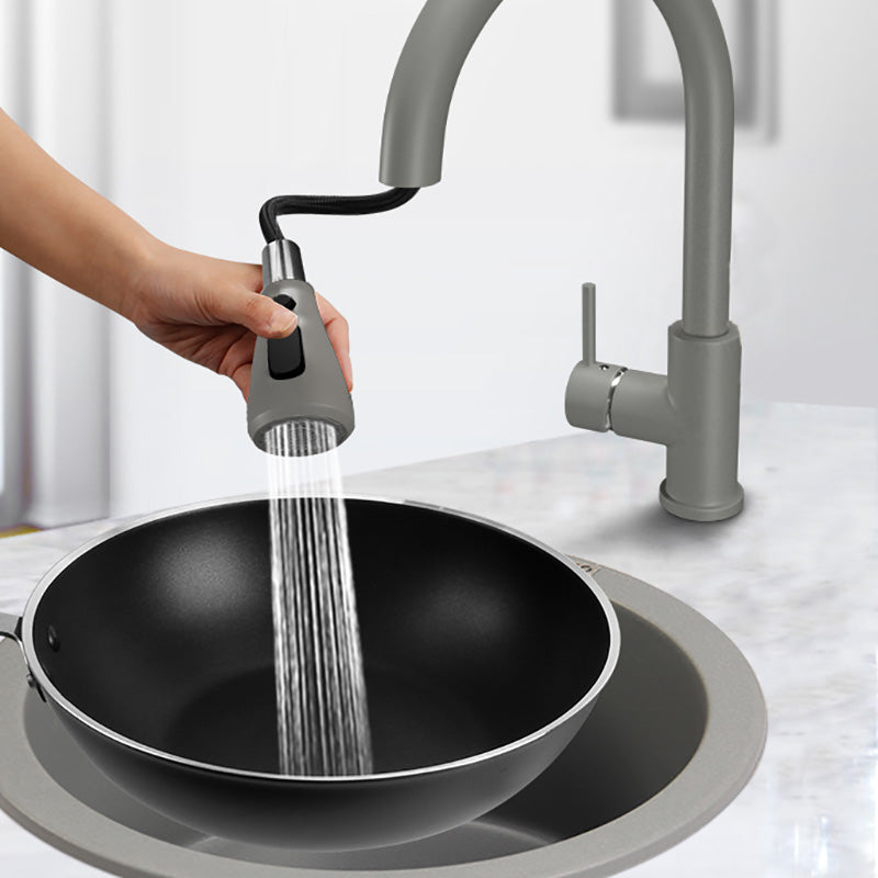 Single Bowl Kitchen Sink Granite Round Sink with Basket Strainer Clearhalo 'Home Improvement' 'home_improvement' 'home_improvement_kitchen_sinks' 'Kitchen Remodel & Kitchen Fixtures' 'Kitchen Sinks & Faucet Components' 'Kitchen Sinks' 'kitchen_sinks' 7482062