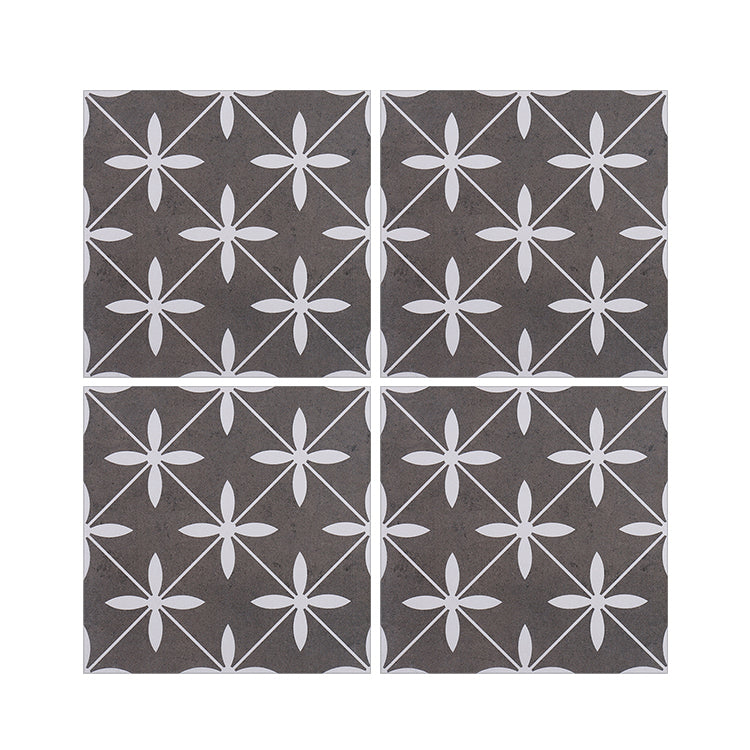 Vintage Pattern Wall Tiles Modern Natural Stone Ceramic Square Tiles Clearhalo 'Floor Tiles & Wall Tiles' 'floor_tiles_wall_tiles' 'Flooring 'Home Improvement' 'home_improvement' 'home_improvement_floor_tiles_wall_tiles' Walls and Ceiling' 7483317