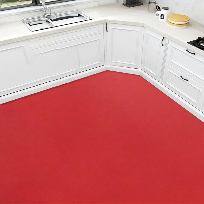 Waterproof PVC Flooring Pure Color Peel and Stick Scratchproof PVC Flooring Red Clearhalo 'Flooring 'Home Improvement' 'home_improvement' 'home_improvement_vinyl_flooring' 'Vinyl Flooring' 'vinyl_flooring' Walls and Ceiling' 7483453