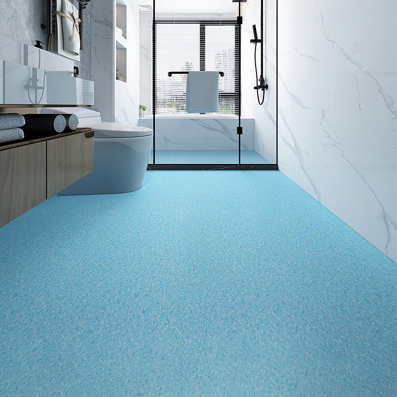 Waterproof PVC Flooring Wooden Effect Peel and Stick Scratchproof PVC Flooring Blue Clearhalo 'Flooring 'Home Improvement' 'home_improvement' 'home_improvement_vinyl_flooring' 'Vinyl Flooring' 'vinyl_flooring' Walls and Ceiling' 7483471