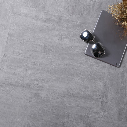 Waterproof PVC Flooring Peel and Stick Wooden Effect Fire Resistant PVC Flooring Grey 18"L x 18"W x 0.1"H Clearhalo 'Flooring 'Home Improvement' 'home_improvement' 'home_improvement_vinyl_flooring' 'Vinyl Flooring' 'vinyl_flooring' Walls and Ceiling' 7483507