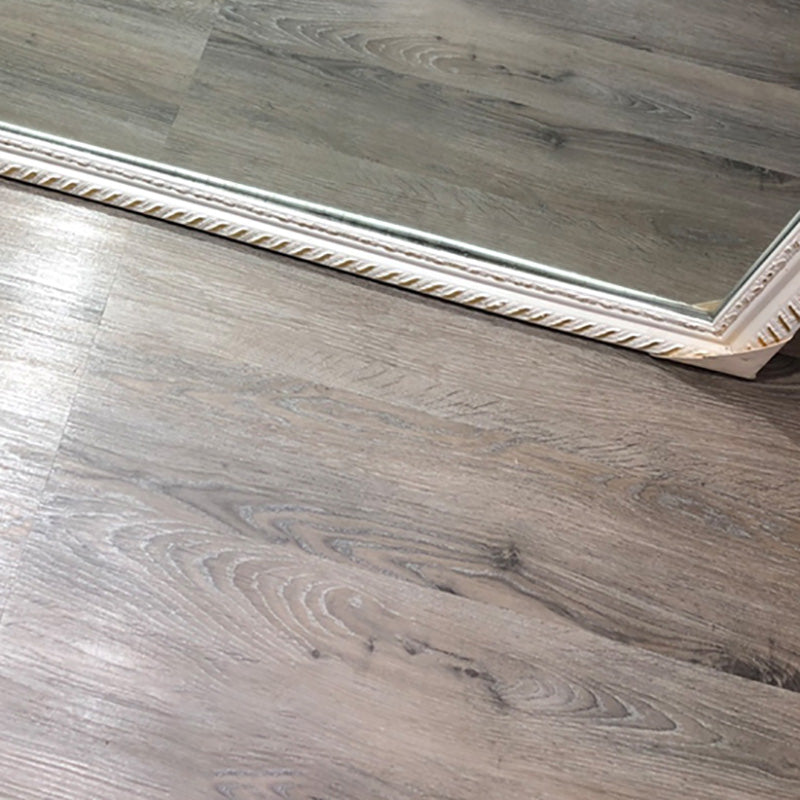 Waterproof PVC Flooring Peel and Stick Wooden Effect Fire Resistant PVC Flooring Brown Grey 6"L x 36"W x 0.1"H Clearhalo 'Flooring 'Home Improvement' 'home_improvement' 'home_improvement_vinyl_flooring' 'Vinyl Flooring' 'vinyl_flooring' Walls and Ceiling' 7483524