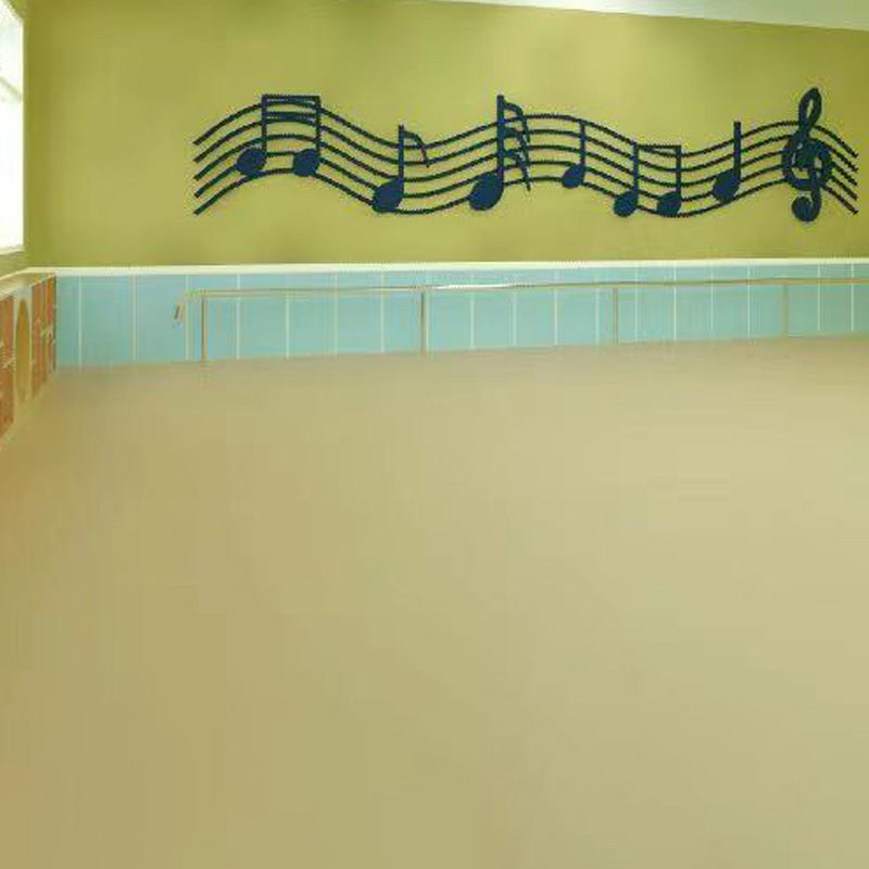 Waterproof PVC Flooring Square Peel and Stick Fire Resistant PVC Flooring Beige Clearhalo 'Flooring 'Home Improvement' 'home_improvement' 'home_improvement_vinyl_flooring' 'Vinyl Flooring' 'vinyl_flooring' Walls and Ceiling' 7483538