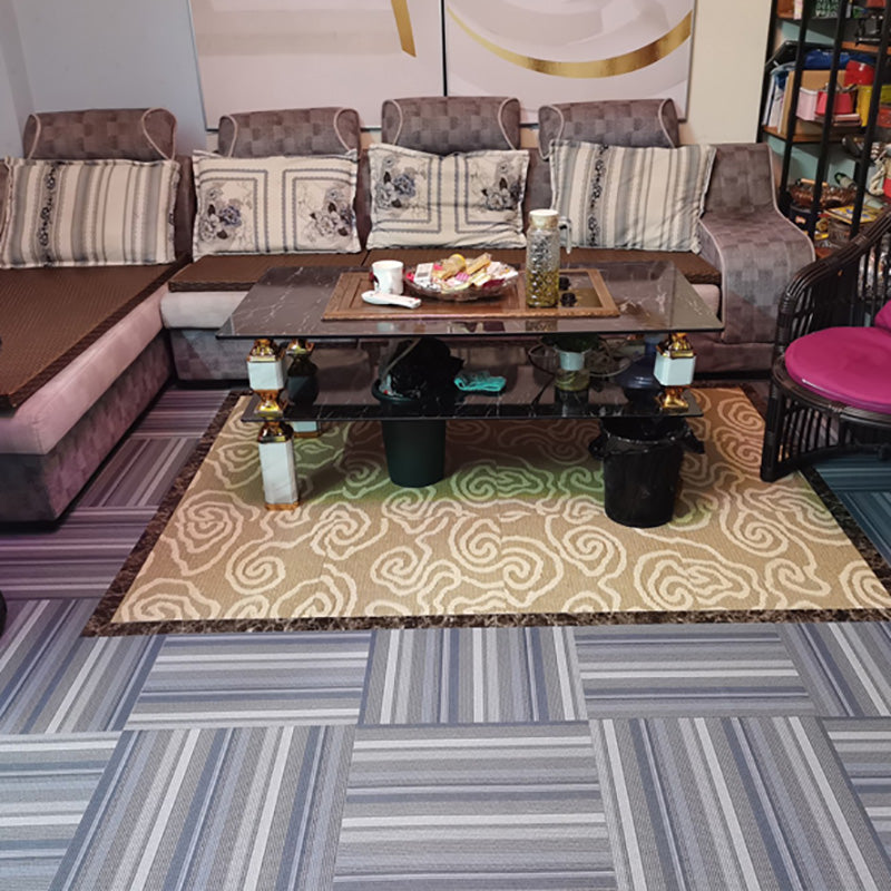 Fire Resistant Square PVC Flooring Peel and Stick Waterproof PVC Flooring Clearhalo 'Flooring 'Home Improvement' 'home_improvement' 'home_improvement_vinyl_flooring' 'Vinyl Flooring' 'vinyl_flooring' Walls and Ceiling' 7483550