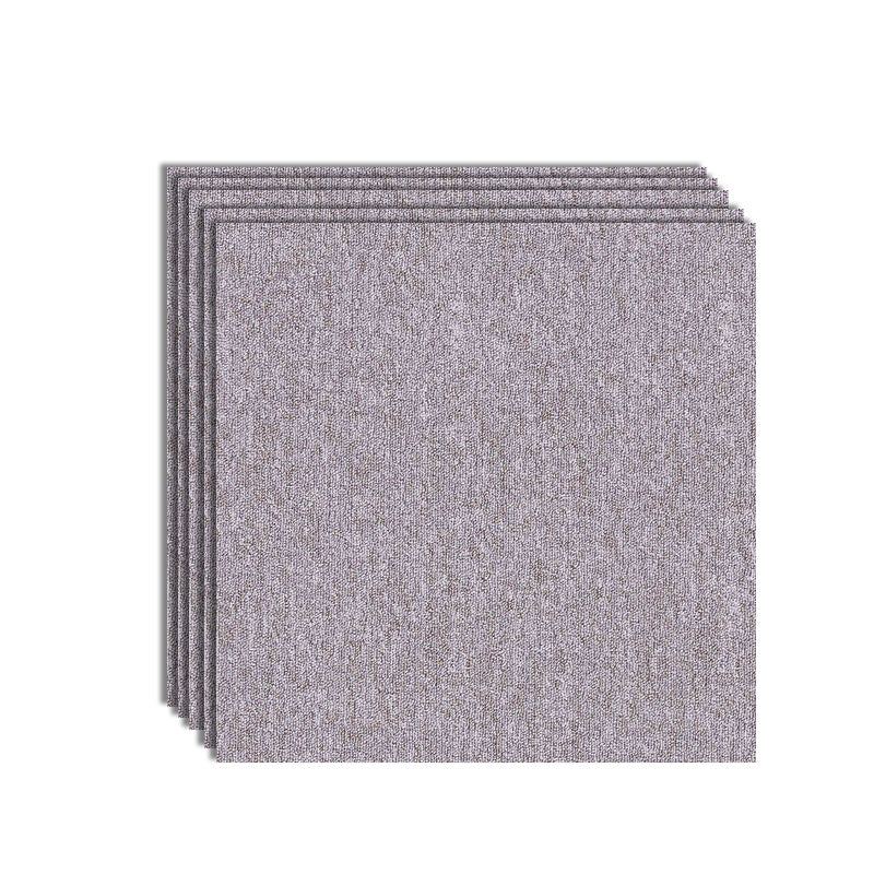 Modern Carpet Tiles Color Block Fade Resistant Carpet Floor Tile Cream Gray 36-Piece Set Clearhalo 'Carpet Tiles & Carpet Squares' 'carpet_tiles_carpet_squares' 'Flooring 'Home Improvement' 'home_improvement' 'home_improvement_carpet_tiles_carpet_squares' Walls and Ceiling' 7483648