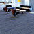 Modern Carpet Tile Loose Lay Non-Skid Fade Resistant Carpet Floor Tile Blue 4-Piece Set Clearhalo 'Carpet Tiles & Carpet Squares' 'carpet_tiles_carpet_squares' 'Flooring 'Home Improvement' 'home_improvement' 'home_improvement_carpet_tiles_carpet_squares' Walls and Ceiling' 7483705