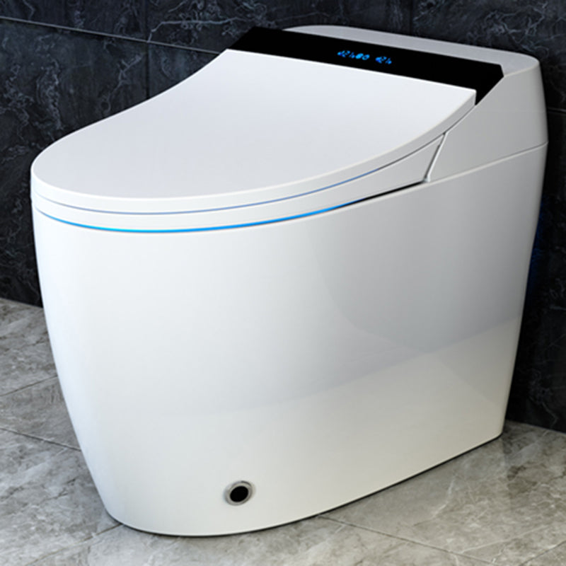 Contemporary Floor Standing Bidet Gloss Finish Floor Mount Bidet Foot Flush Toilet+ Water Tank Clearhalo 'Bathroom Remodel & Bathroom Fixtures' 'Bidets' 'Home Improvement' 'home_improvement' 'home_improvement_bidets' 'Toilets & Bidets' 7485053