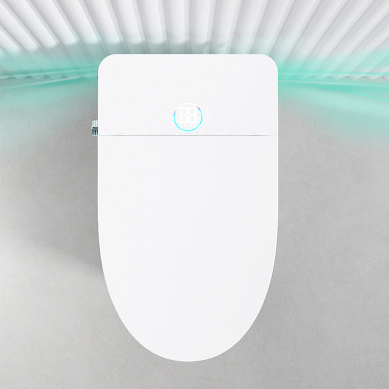 Elongated Floor Standing Bidet Deodorizing and Antimicrobial Floor Mount Bidet Clearhalo 'Bathroom Remodel & Bathroom Fixtures' 'Bidets' 'Home Improvement' 'home_improvement' 'home_improvement_bidets' 'Toilets & Bidets' 7485073