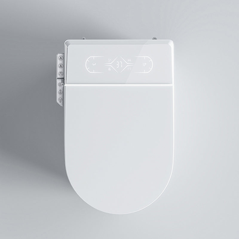 Elongated Floor Standing Bidet Dryer and Deodorizing Floor Mount Bidet Clearhalo 'Bathroom Remodel & Bathroom Fixtures' 'Bidets' 'Home Improvement' 'home_improvement' 'home_improvement_bidets' 'Toilets & Bidets' 7491564