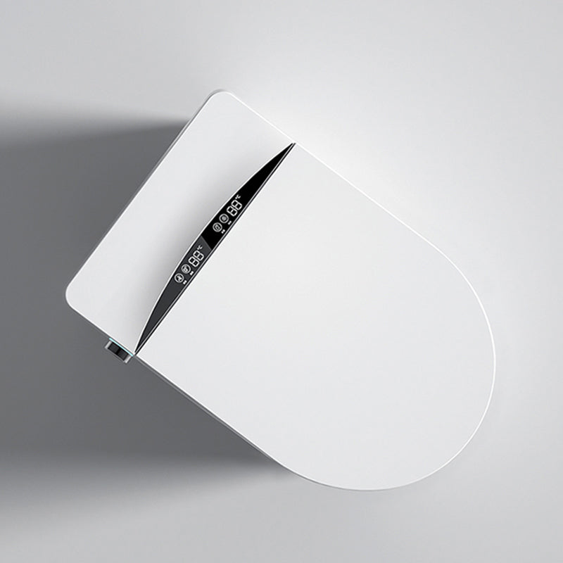 Modern Elongated White Floor Standing Bidet with Heated Seat and Remote Control Included Clearhalo 'Bathroom Remodel & Bathroom Fixtures' 'Bidets' 'Home Improvement' 'home_improvement' 'home_improvement_bidets' 'Toilets & Bidets' 7492684