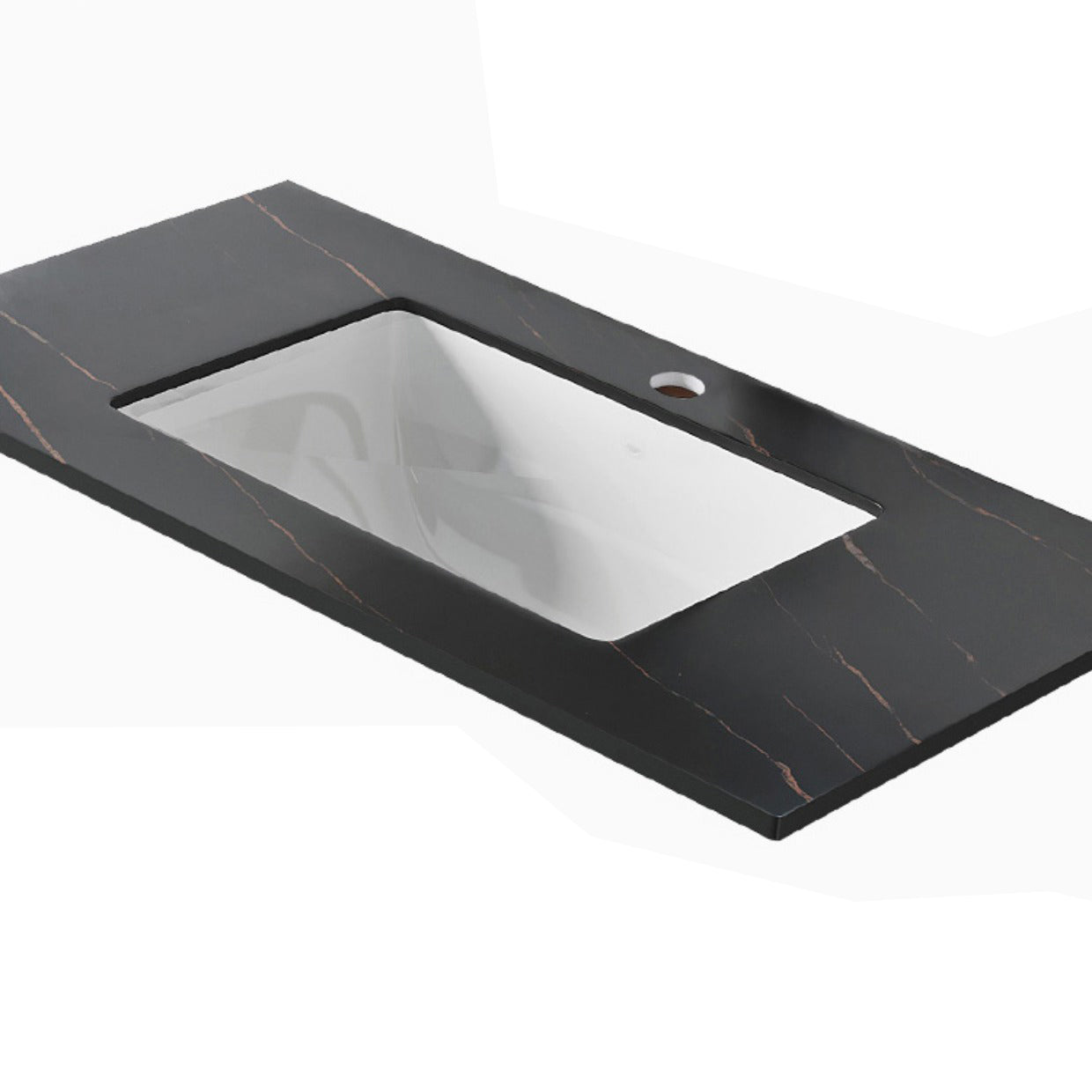 Modern Sink Vanity Grey Metal Vanity Set with Doors for Washroom Clearhalo 'Bathroom Remodel & Bathroom Fixtures' 'Bathroom Vanities' 'bathroom_vanities' 'Home Improvement' 'home_improvement' 'home_improvement_bathroom_vanities' 7493649