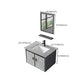 Modern Wall Mount Vanity Set Grey Closed Storage Sink Vanity for Bathroom Clearhalo 'Bathroom Remodel & Bathroom Fixtures' 'Bathroom Vanities' 'bathroom_vanities' 'Home Improvement' 'home_improvement' 'home_improvement_bathroom_vanities' 7493684