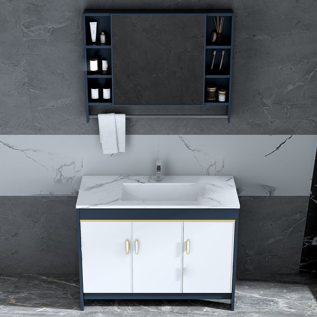 Modern Bathroom Sink Vanity Freestanding Single-Sink Bathroom Vanity Set -  Clearhalo