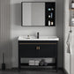 Glam Freestanding Bathroom Sink Vanity Single-Sink Bathroom Vanity Clearhalo 'Bathroom Remodel & Bathroom Fixtures' 'Bathroom Vanities' 'bathroom_vanities' 'Home Improvement' 'home_improvement' 'home_improvement_bathroom_vanities' 7498411