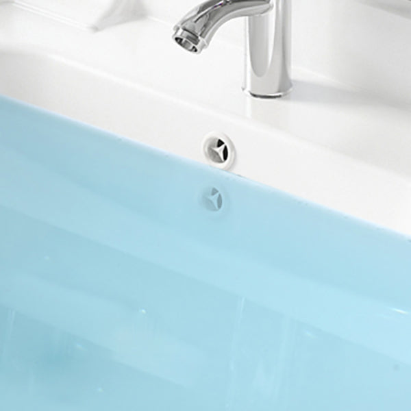 Glam Freestanding Bathroom Sink Vanity Single-Sink Bathroom Vanity Set Clearhalo 'Bathroom Remodel & Bathroom Fixtures' 'Bathroom Vanities' 'bathroom_vanities' 'Home Improvement' 'home_improvement' 'home_improvement_bathroom_vanities' 7498471