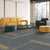 Waterproof Carpet Tile Rectangular Level Loop Indoor Stain Resistant Loose Lay Carpet Tile Yellow-Gray 1 Set for Wallboard (24 Pieces * 1) Clearhalo 'Carpet Tiles & Carpet Squares' 'carpet_tiles_carpet_squares' 'Flooring 'Home Improvement' 'home_improvement' 'home_improvement_carpet_tiles_carpet_squares' Walls and Ceiling' 7505514