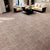 Stripe Print Carpet Floor Tile Level Loop Non-Skid Loose Lay Office Room Carpet Tile Tan 4-Piece Set Clearhalo 'Carpet Tiles & Carpet Squares' 'carpet_tiles_carpet_squares' 'Flooring 'Home Improvement' 'home_improvement' 'home_improvement_carpet_tiles_carpet_squares' Walls and Ceiling' 7505543