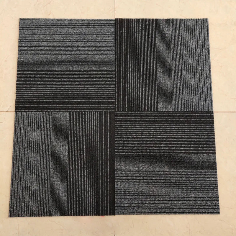 Basic Ombre Carpet Tiles Loose Lay Non-Skid Carpet Floor Tile Blue-Black Clearhalo 'Carpet Tiles & Carpet Squares' 'carpet_tiles_carpet_squares' 'Flooring 'Home Improvement' 'home_improvement' 'home_improvement_carpet_tiles_carpet_squares' Walls and Ceiling' 7505602