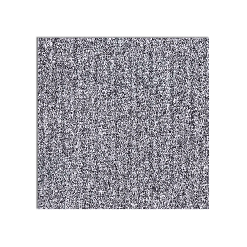 Modern Level Loop Carpet Pure Color Fade Resistant Carpet Tiles Light Gray Clearhalo 'Carpet Tiles & Carpet Squares' 'carpet_tiles_carpet_squares' 'Flooring 'Home Improvement' 'home_improvement' 'home_improvement_carpet_tiles_carpet_squares' Walls and Ceiling' 7505619