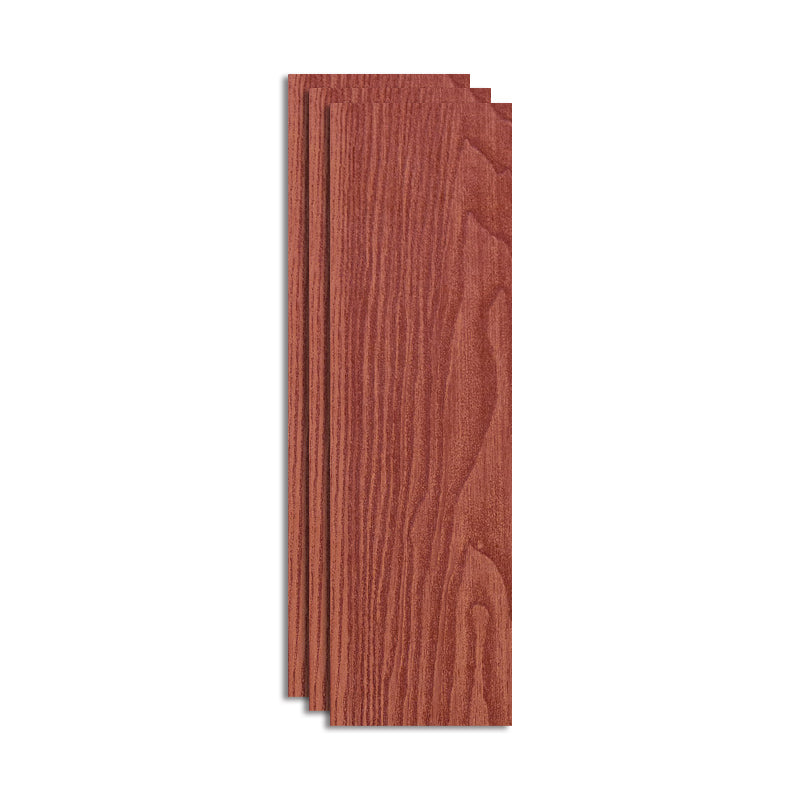 Brown Wood Self Adhesive Wood Floor Planks Reclaimed Wooden Planks for Patio Red Textured Clearhalo 'Flooring 'Hardwood Flooring' 'hardwood_flooring' 'Home Improvement' 'home_improvement' 'home_improvement_hardwood_flooring' Walls and Ceiling' 7505719