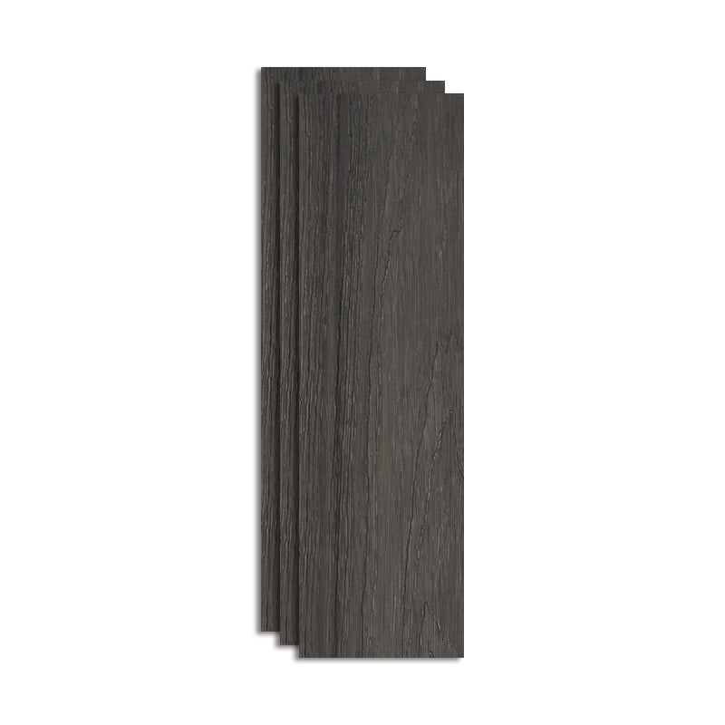Brown Wood Self Adhesive Wood Floor Planks Reclaimed Wooden Planks for Patio Dark Gray Textured Clearhalo 'Flooring 'Hardwood Flooring' 'hardwood_flooring' 'Home Improvement' 'home_improvement' 'home_improvement_hardwood_flooring' Walls and Ceiling' 7505723