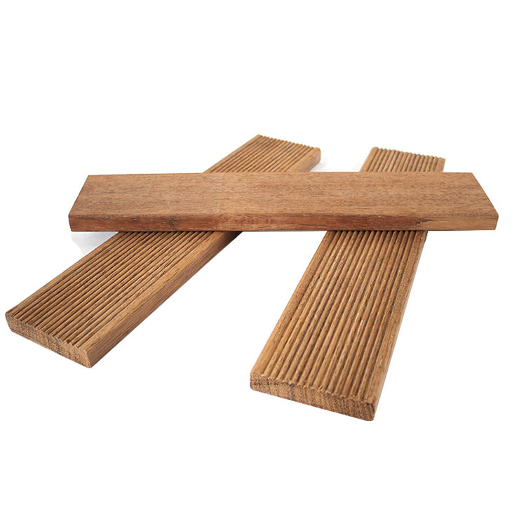 Modern Solid Hardwood Flooring Merbau Wood Side Trim Piece for Patio Clearhalo 'Flooring 'Hardwood Flooring' 'hardwood_flooring' 'Home Improvement' 'home_improvement' 'home_improvement_hardwood_flooring' Walls and Ceiling' 7505756