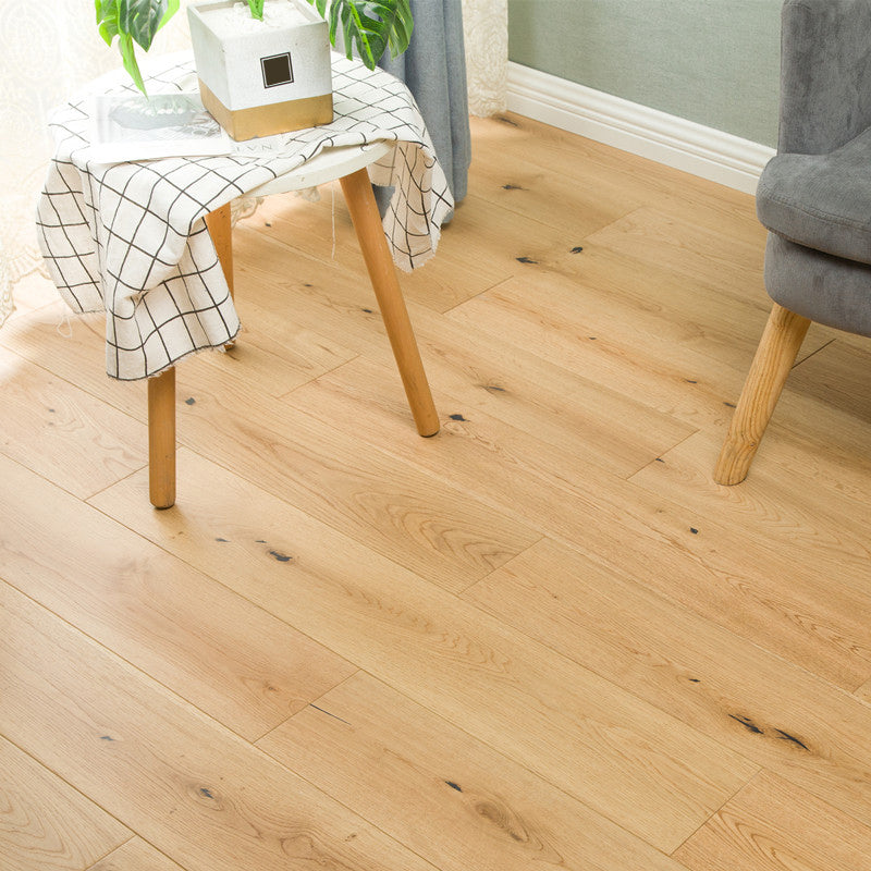 Traditional Wood Flooring Tiles Click Lock Wire Brushed Plank Flooring Clearhalo 'Flooring 'Hardwood Flooring' 'hardwood_flooring' 'Home Improvement' 'home_improvement' 'home_improvement_hardwood_flooring' Walls and Ceiling' 7505801