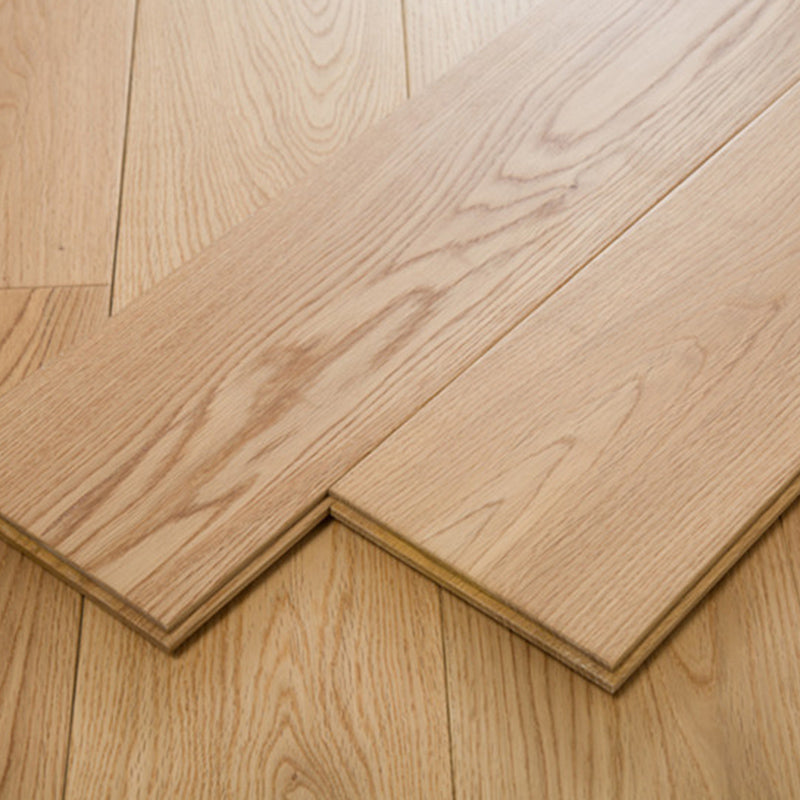 Traditional Wood Flooring Tiles Click Lock Wire Brushed Plank Flooring Clearhalo 'Flooring 'Hardwood Flooring' 'hardwood_flooring' 'Home Improvement' 'home_improvement' 'home_improvement_hardwood_flooring' Walls and Ceiling' 7505808