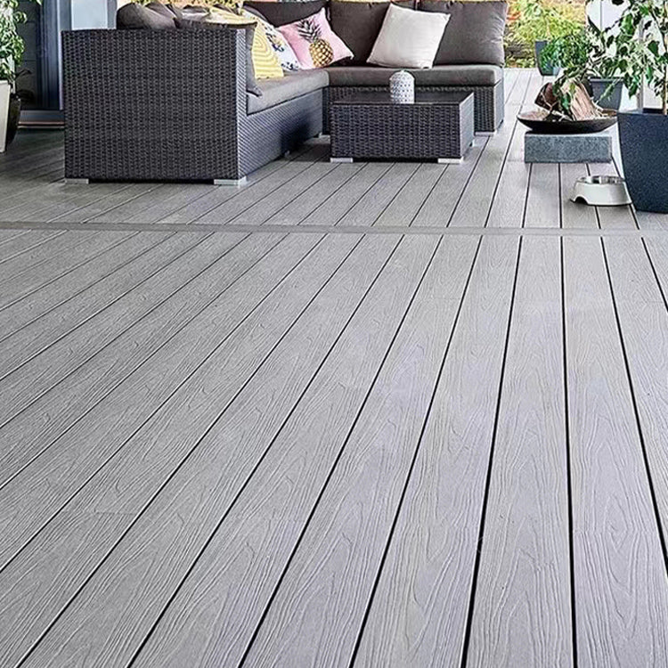 Waterproof Engineered Hardwood Flooring Modern Flooring Tiles Light Gray 75.3 sq ft. - 14 Pieces Clearhalo 'Flooring 'Hardwood Flooring' 'hardwood_flooring' 'Home Improvement' 'home_improvement' 'home_improvement_hardwood_flooring' Walls and Ceiling' 7505824